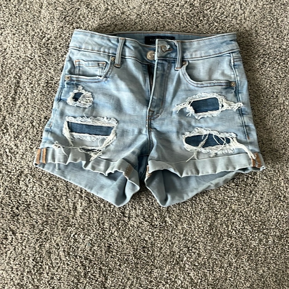 Aeropostale ripped jeans shorts good condition